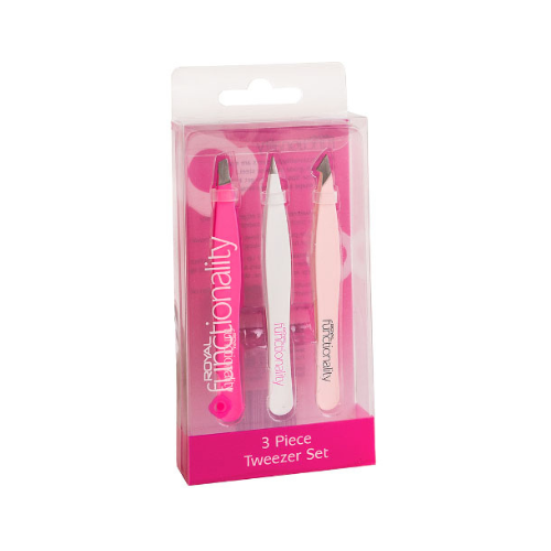 Royal Functionality 3 Piece Tweezer Set