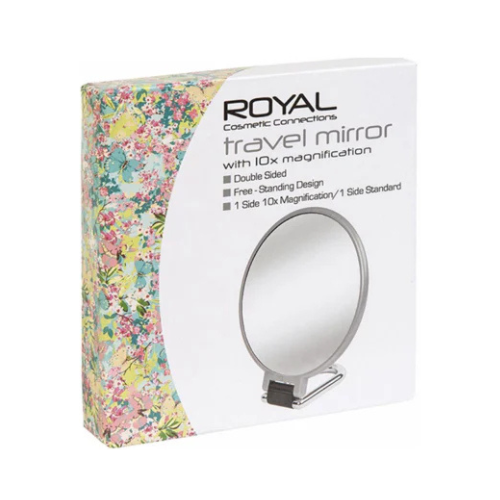 Royal 10x Magnifying Travel Mirror