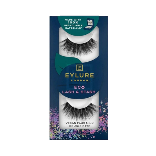 Eylure Eco Lash & Stash False Eyelashes Double Date