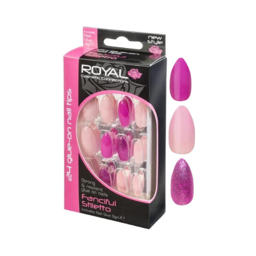 Royal Cosmetics False Nails - Fanciful Stiletto