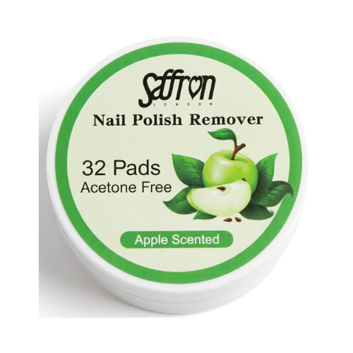 Saffron Nail Polish Remover Pads